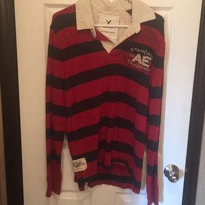 American eagle rugby shirt